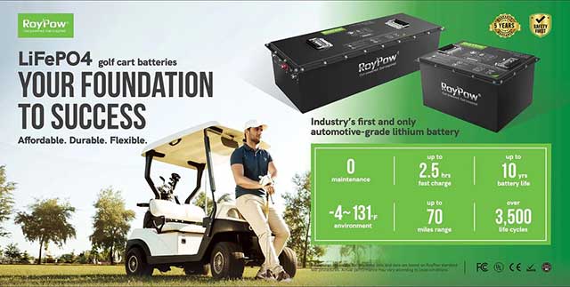 Lifepo4 Golf Cart Battery Services